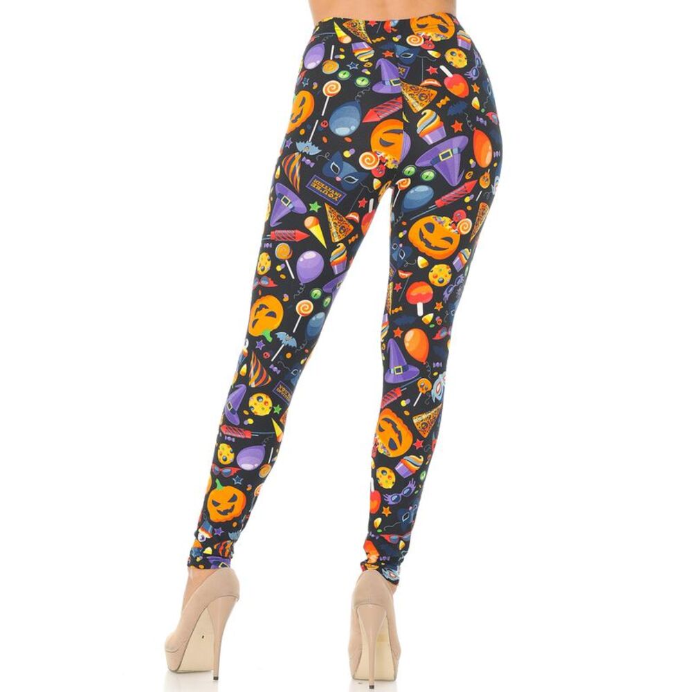 World of Leggings Buttery Smooth Halloween Medley Kids Leggings